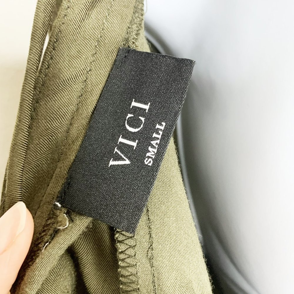 VICI - Olive Green Dress - Picture 4 of 4